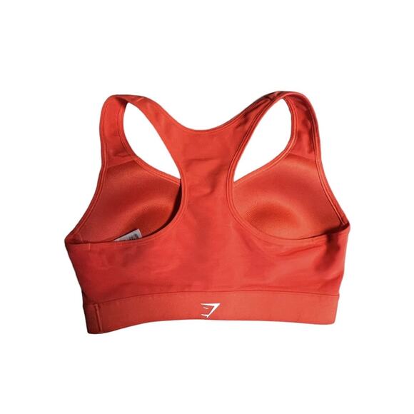 GYMSHARK Womens Lightweight High Support Training Sports Bra, Small, Coral Color - Picture 7 of 10